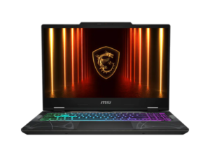 MSI Gaming NB Cyborg 15 B2RWFKG-431, 15,6" FHD 144Hz, Core 7 240H, 16GB (2x8), 512GB M.2, RTX 5060 8GB, NOOS, Fekete