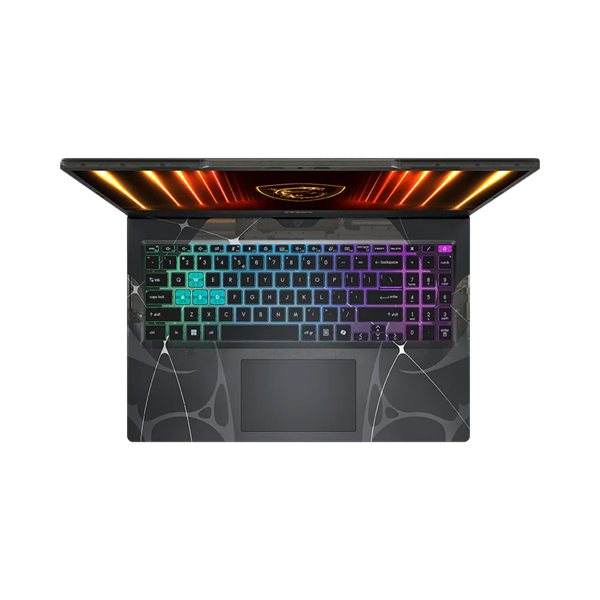 MSI Gaming NB Cyborg 15 B2RWFKG-431, 15,6" FHD 144Hz, Core 7 240H, 16GB (2x8), 512GB M.2, RTX 5060 8GB, NOOS, Fekete - Image 2