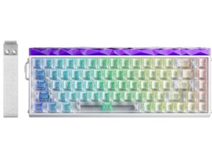 AULA HERO68 HE Frosted Magnetic Switch Mechanikus Gamer Billentyűzet - Fehér