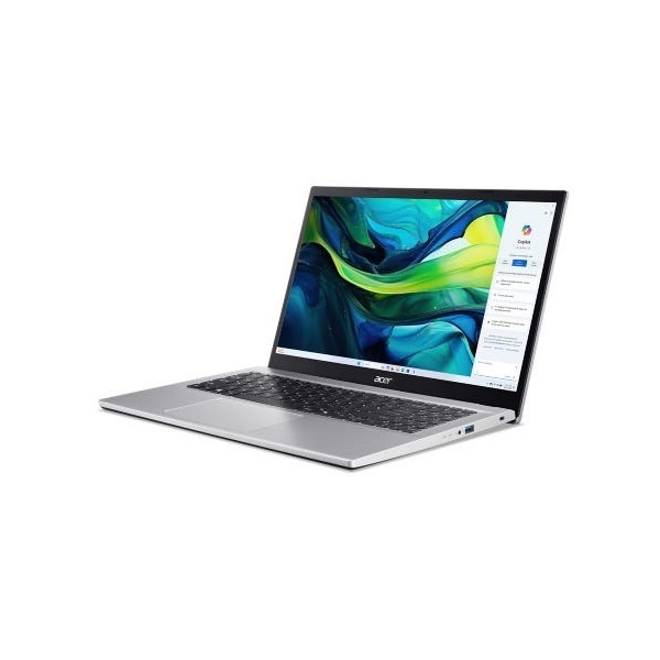 ACER Aspire Go AG15-42P-R7GN, 15.6" FHD, AMD Ryzen 5 7430U, 16GB, 512GB SSD, UMA, DOS, ezüst - Image 3