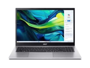 ACER Aspire Go AG15-42P-R7GN, 15.6" FHD, AMD Ryzen 5 7430U, 16GB, 512GB SSD, UMA, DOS, ezüst