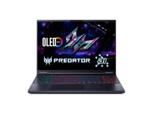 ACER Predator Helios Neo PHN16-I31-72H, 16" WQXGA, Intel Core i7-14650HX, 16GB, 1TB SSD, GeForce RTX 5070, DOS, fekete