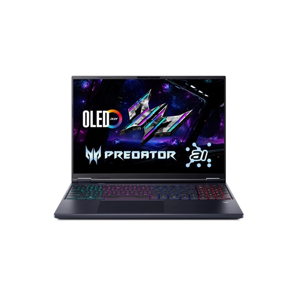 ACER Predator Helios Neo PHN16-I31-72H, 16" WQXGA, Intel Core i7-14650HX, 16GB, 1TB SSD, GeForce RTX 5070, DOS, fekete