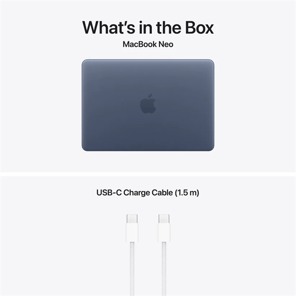 Apple Macbook NEO, 13" A18 PRO , 8GB/256GB -  Indigo - HUN KB - Image 3