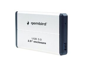 Gembird 2,5" külső ház USB 3.0 SATA ezüst  EE2-U3S-2-S