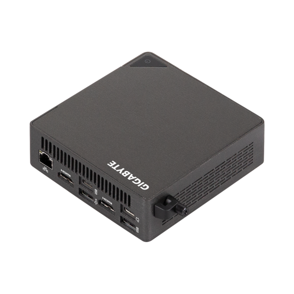 GIGABYTE PC BRIX, Intel Core Ultra U7 255H 5.1GHz, 2xHDMI, Displayport (Type C), LAN, WIFI, BT, 7xUSB - Image 2