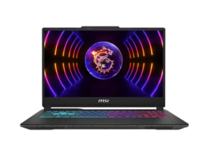 MSI Gaming NB Cyborg 15 A13VEK-2004, 15,6" FHD 144Hz, i5-13420H, 16GB (1x16), 512GB M.2, RTX 4050 6GB, NOOS, Fekete