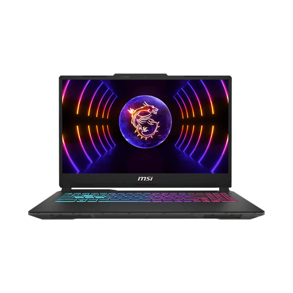 MSI Gaming NB Cyborg 15 A13VEK-2004, 15,6" FHD 144Hz, i5-13420H, 16GB (1x16), 512GB M.2, RTX 4050 6GB, NOOS, Fekete