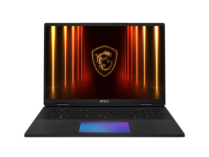 MSI Gaming NB Titan 18 HX AI A2XWJG-481, 18" UHD+, Ultra 9 285HX, 64GB, 2x2TB M.2, RTX 5090 24GB, W11Pro, Black - US KEY