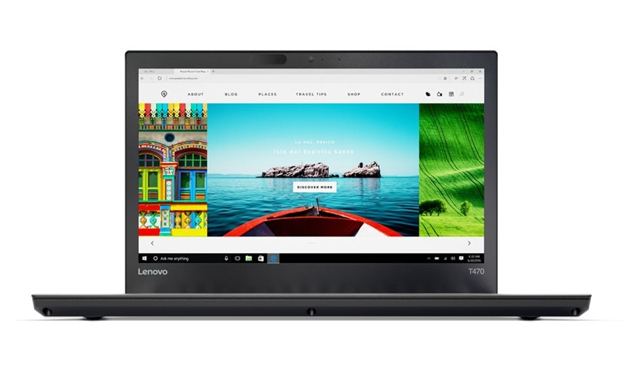 Lenovo ThinkPad T470 14" i5-6300u/8GB/256GB NVME SSD/webcam/1366x768 "A-"