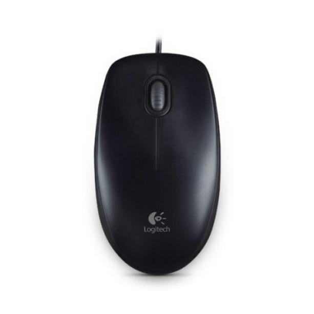Logitech B100 fekete USB egér