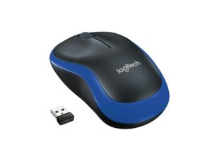 Logitech M185 fekete-sötétkék Wireless egér