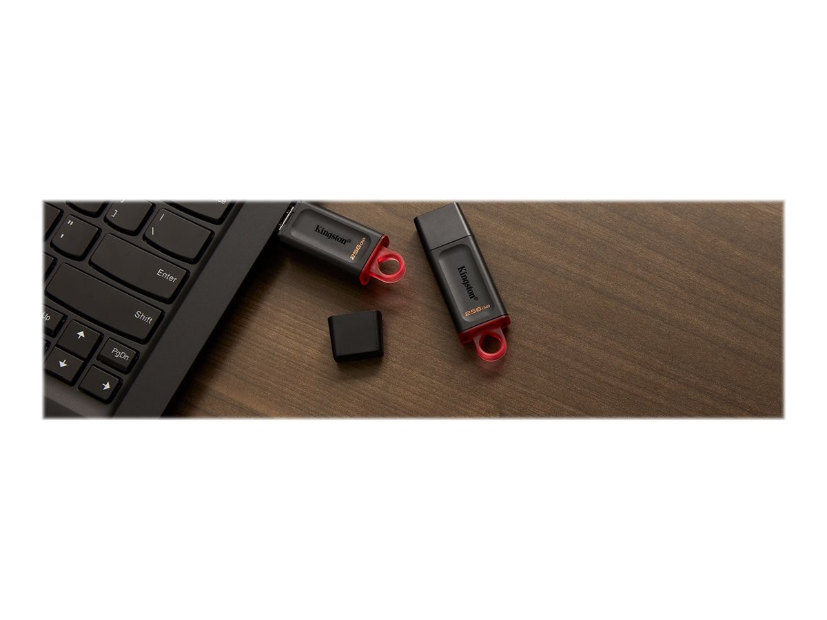 KINGSTON 256GB USB3.2 Gen1 DT Bk+Pink - Image 2