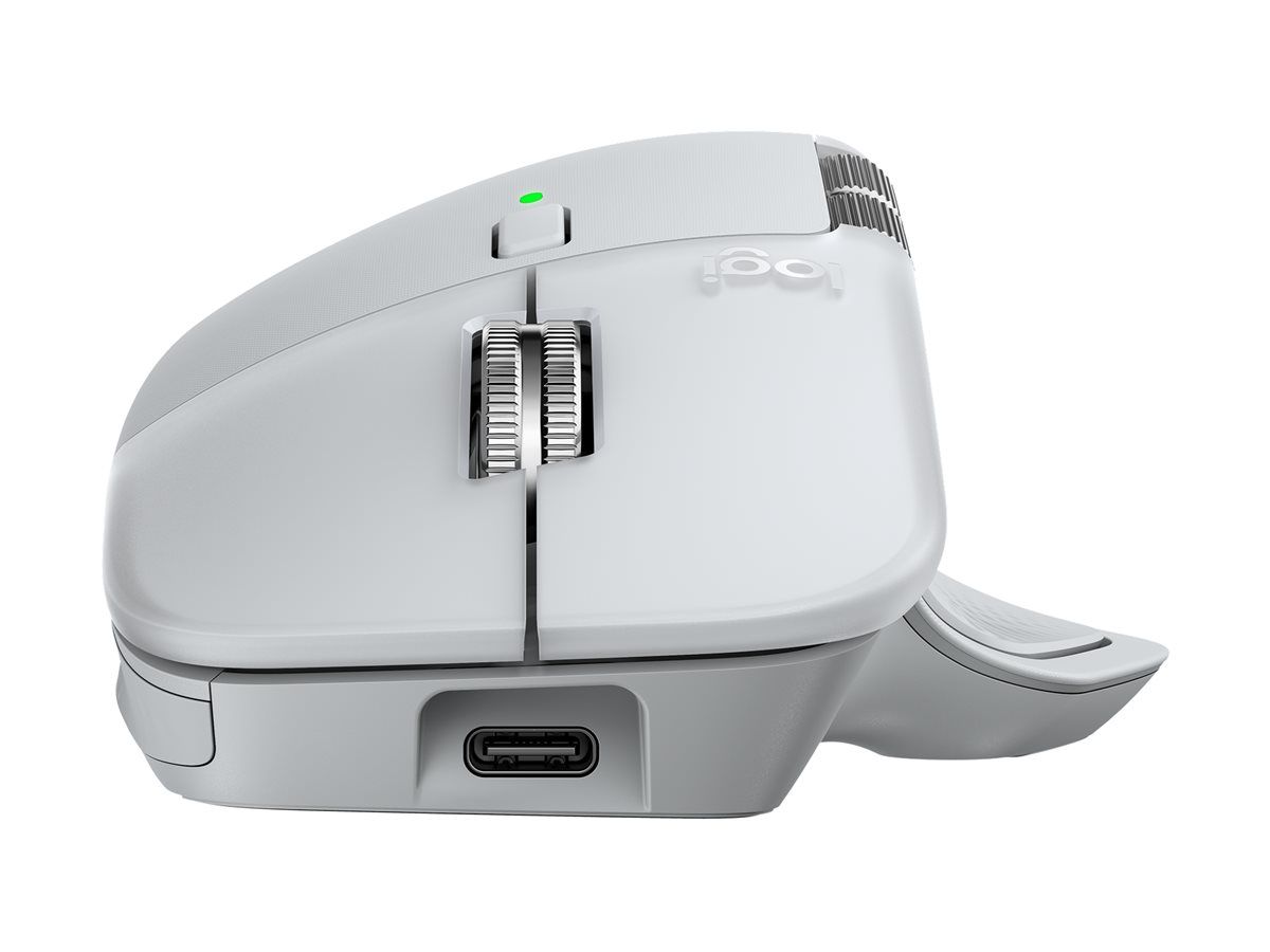 LOGI MX Master 4 Mouse for Mac White - Image 7