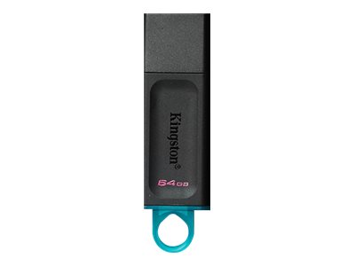 KINGSTON 64GB USB3.2 Gen1 DT Bk+Teal - Image 8
