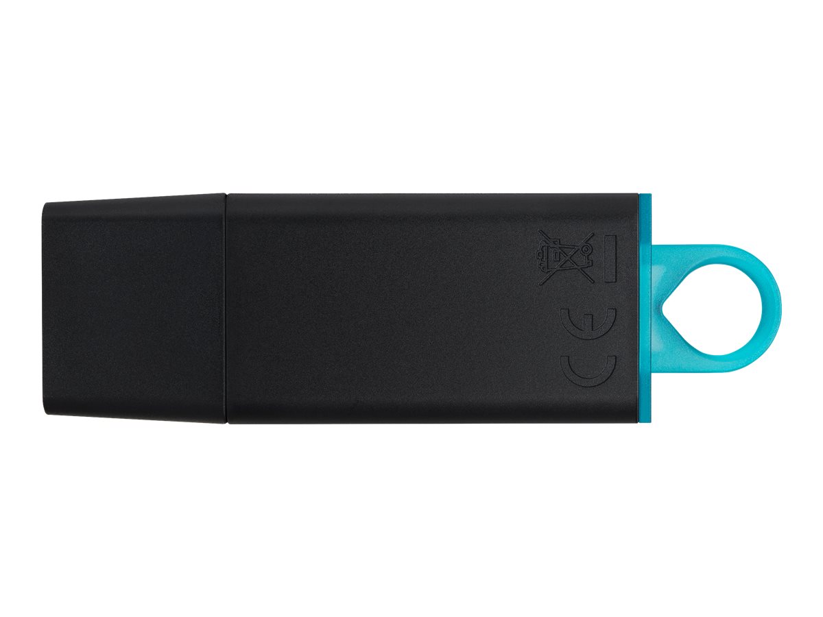 KINGSTON 64GB USB3.2 Gen1 DT Bk+Teal - Image 4