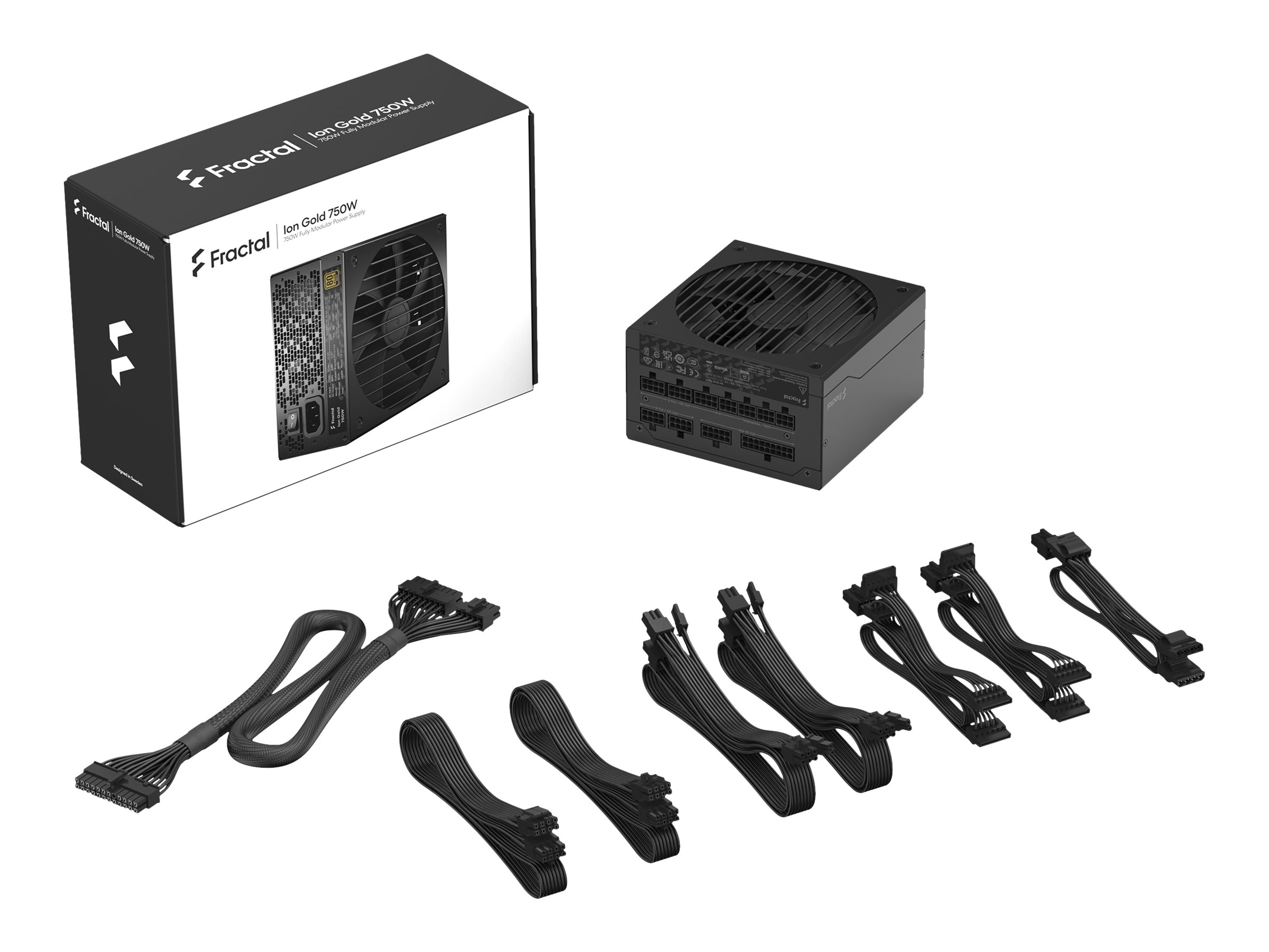 FRACTAL DESIGN ION Gold 750W PSU - Image 2