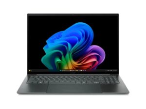 ACER Swift SF16-71T-70XZ, 16" 2.8K OLED Touch, Intel Core Ultra X7 358H, 16GB, 512GB SSD, UMA, Win11 Home, kőszürke