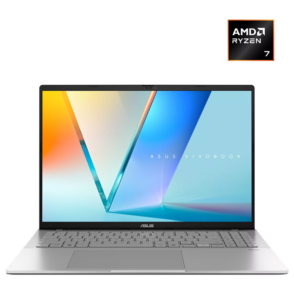 ASUS CONS NB Vivobook S M3607HA-RP010 16" WUXGA, Ryzen 7 260, 16GB, 512GB M.2, INT, NOOS, Ezüst