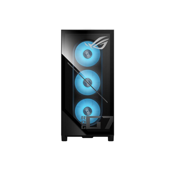 ASUS GAMER DT ROG G700TF-07265F231W, Ultra 7 265F, 32GB, 2TB M.2, NV RTX 5070 Ti 16GB, WIN11H, Fekete