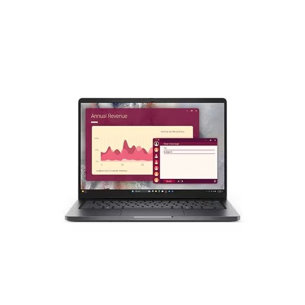 DELL Pro 14 (PC14250) 14.0" FHD+, Intel Core Ultra 7 255U (5.2GHz), 32GB, 512GB SSD, Win11 Pro, Ezüst