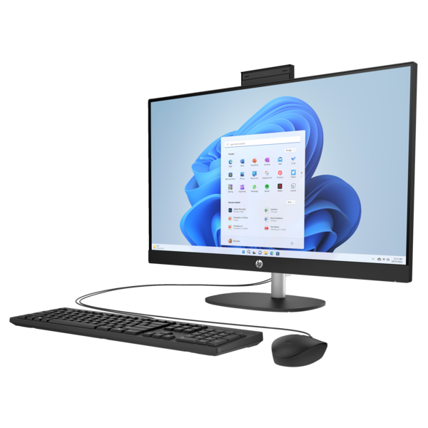 HP AIO 27-cr0008nn 27" FHD AG IPS 300d, Core i3-N300 2.4GHz, 8GB, 512GB SSD, Win 11, fekete - Image 2