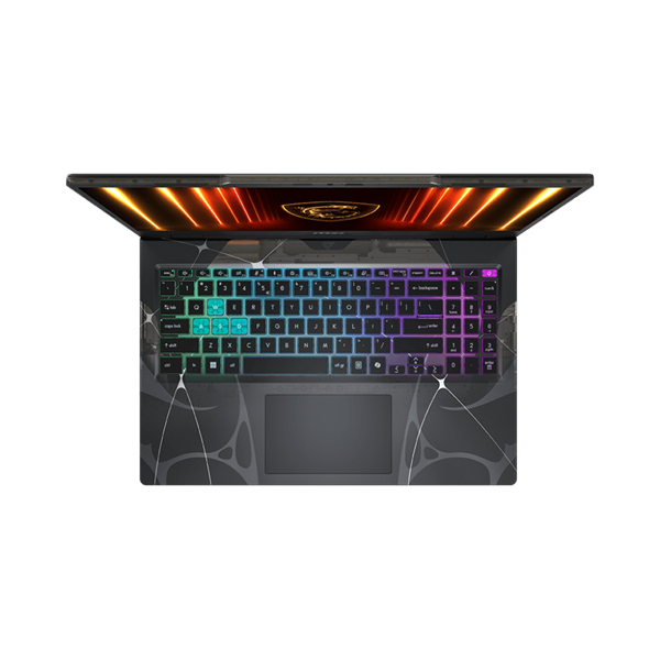 MSI Gaming NB Cyborg A15 AI B2HWFKG-225 15,6" FHD 144Hz, Ryzen 7 260, 16GB (1x16), 512GB M.2, RTX 5060 8GB, NOOS, Fekete - Image 4