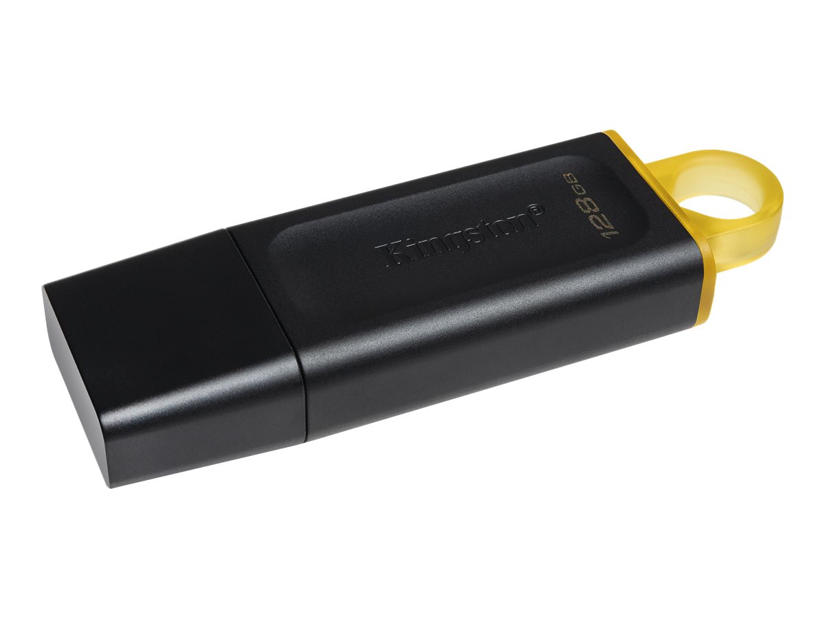 KINGSTON 128GB USB3.2 Gen1 DT Bk+Yellow - Image 3