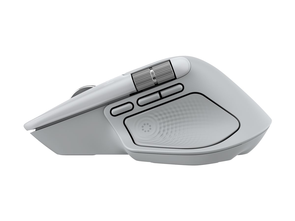 LOGI MX Master 4 Mouse for Mac White - Image 6