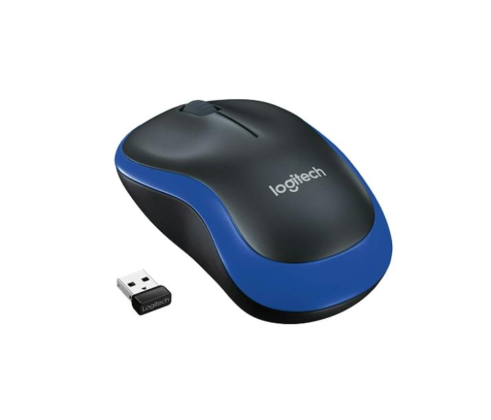 Logitech M185 fekete-sötétkék Wireless egér