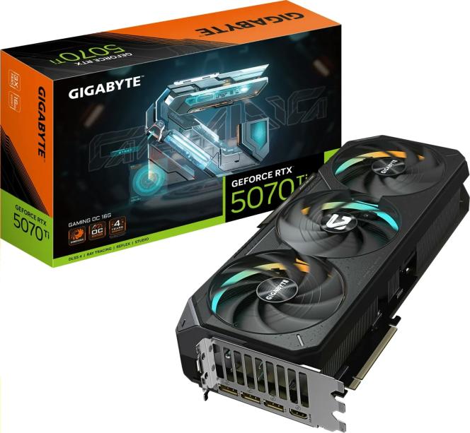 Gigabyte RTX 5070Ti Gaming OC 16GB GV-N507TGAMING OC-16GD