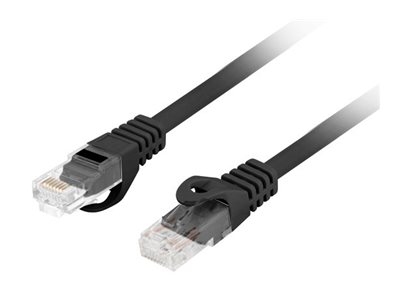 LANBERG Patchcord cat.6 UTP 1m black - Image 3