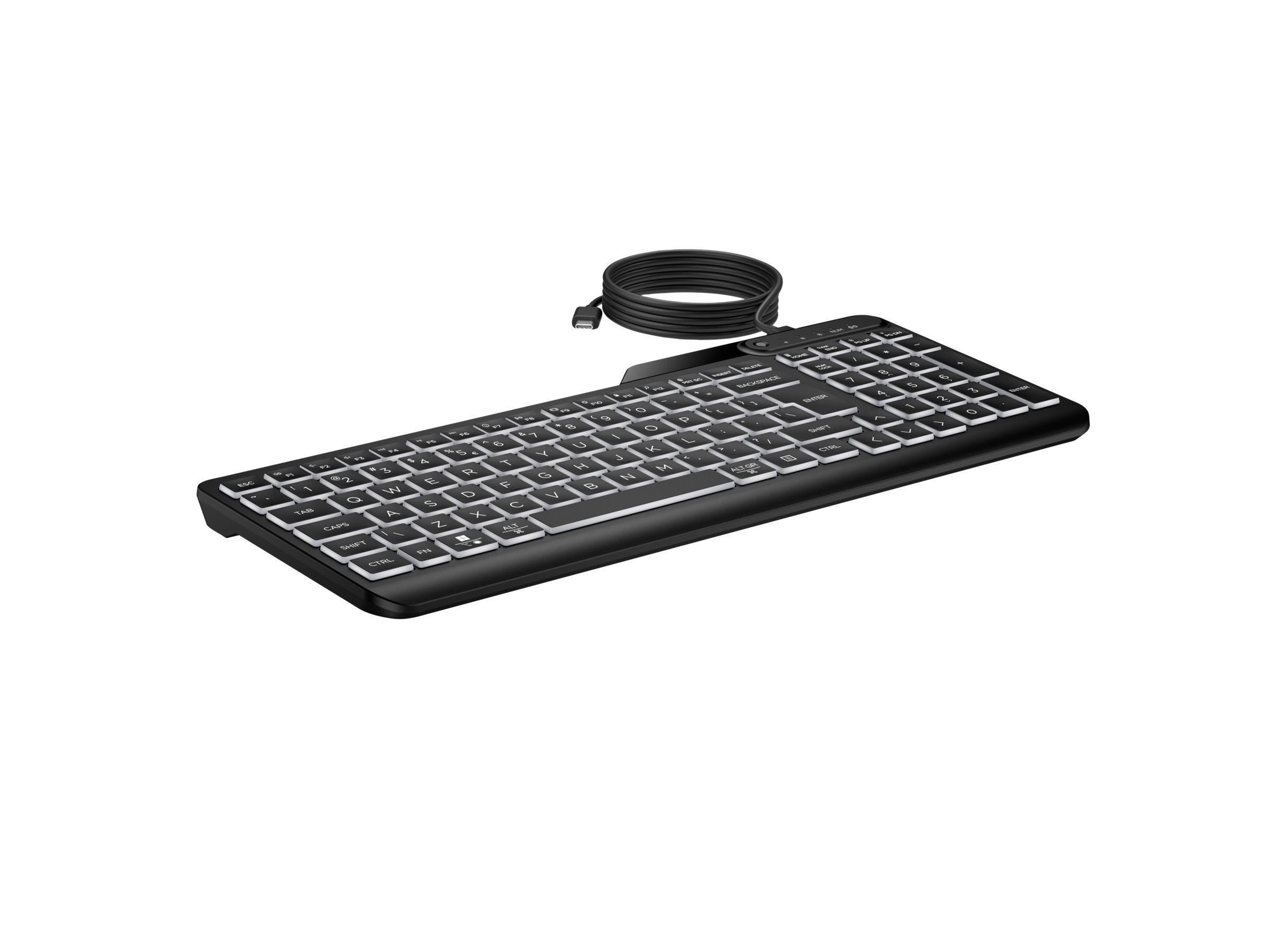 HP 405 Multi-Device Backlit Wired Kbd - Image 4