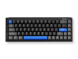 MCHOSE Ace 68 Turbo Hall Effect Magnetic Switch Mechanikus Gamer Billentyűzet 16K - Fekete