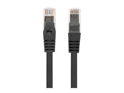 LANBERG Patchcord cat.6 UTP 1m black - Image 2