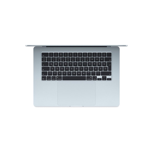 Apple Macbook Air 15.6" M4 10C CPU/10C GPU, 16GB/256GB - Sky Blue - HUN KB - Image 2