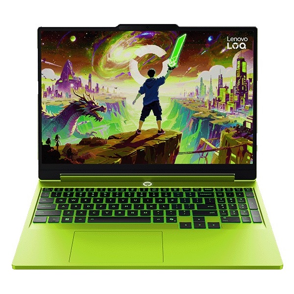 LENOVO LOQ 15AHP11, 15,3" WUXGA, AMD Ryzen 7 250, 16GB, 512GB, nV RTX5050 8GB, NoOS, Surge Green