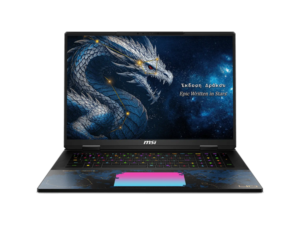 MSI Gaming NB Titan 18 HX Dragon Edition Draco Epic, 18" UHD+, Ultra 9 290HX Plus, 96GB, 2x2TB M.2, RTX 5090 24GB, W11H