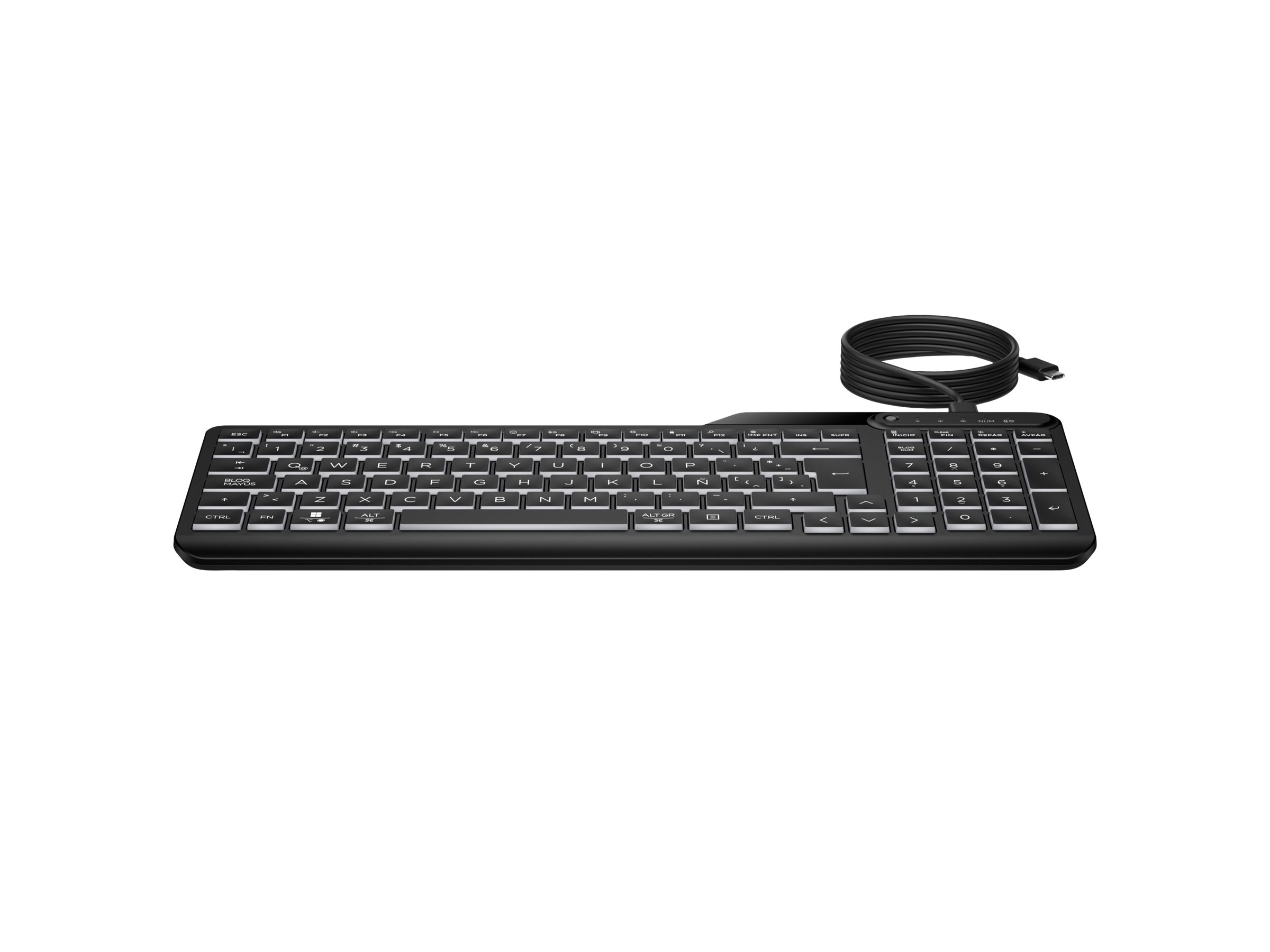 HP 405 Multi-Device Backlit Wired Kbd - Image 13