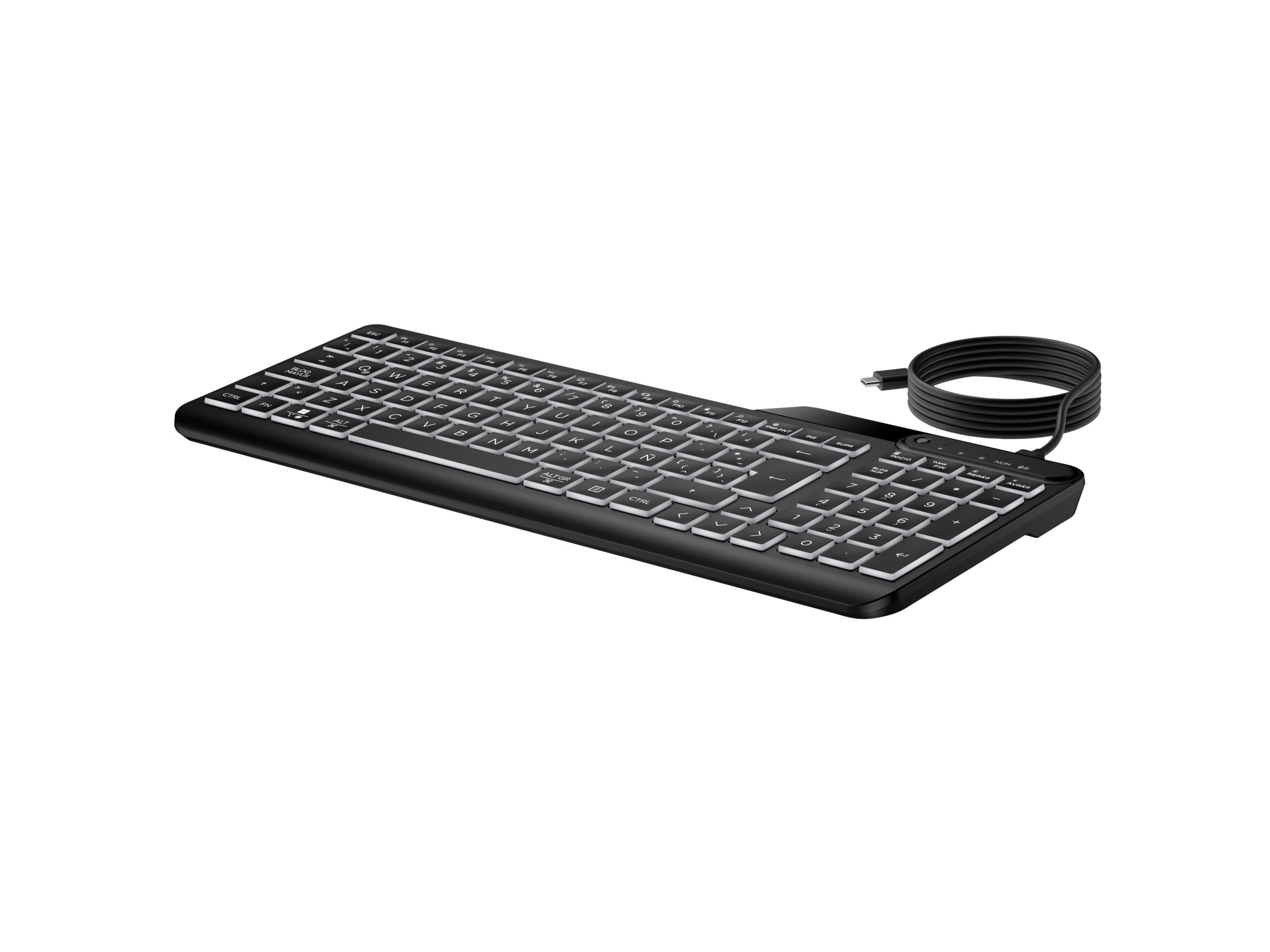 HP 405 Multi-Device Backlit Wired Kbd - Image 15