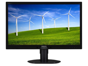 24" TFT Philips 241B4 Fekete
