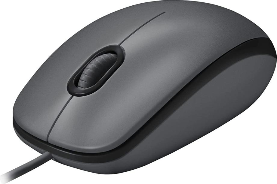 Logitech M100 Refresh black USB egér