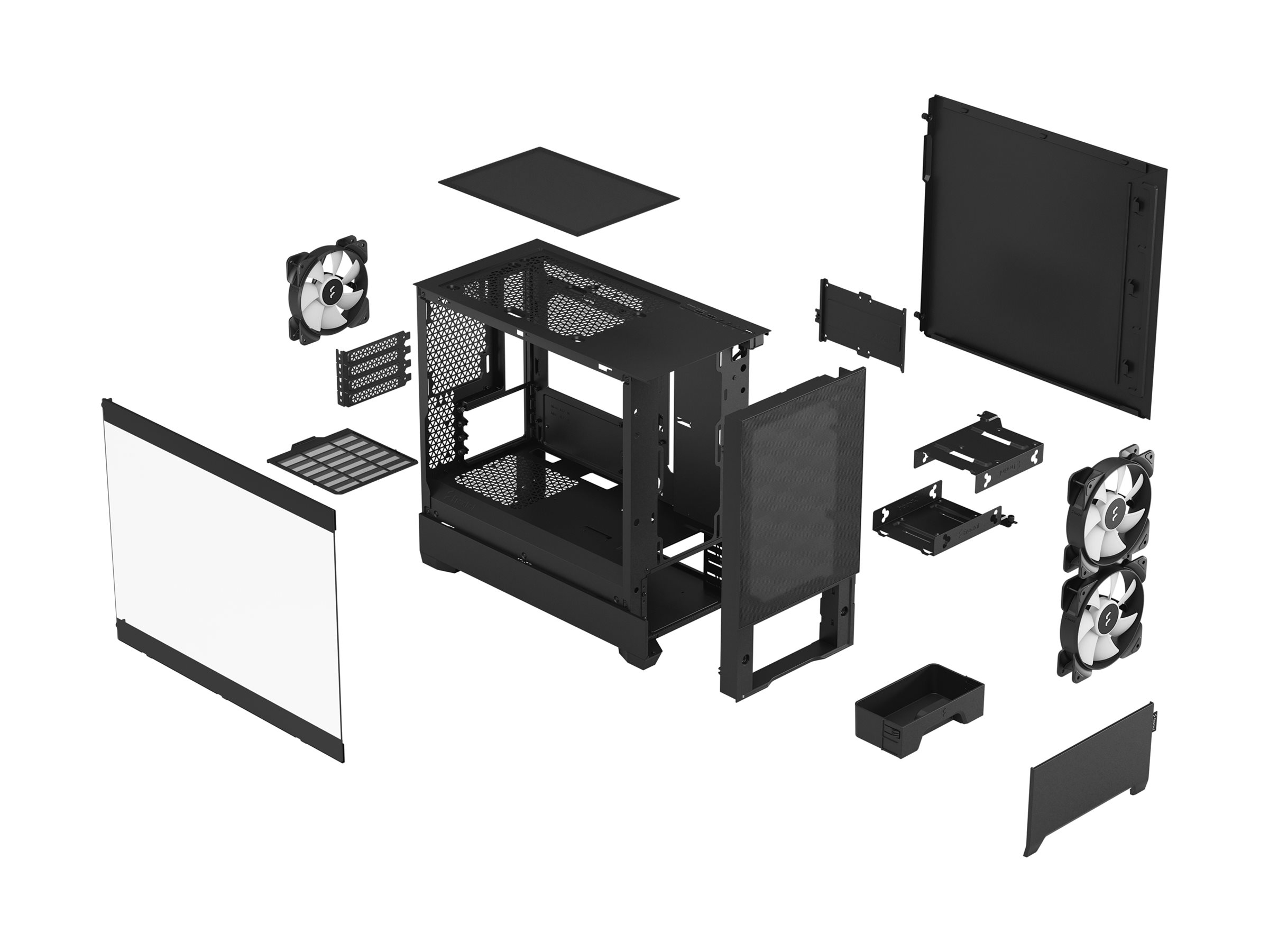 FRACTAL DESIGN Pop Mini Air RGB Black TG - Image 13