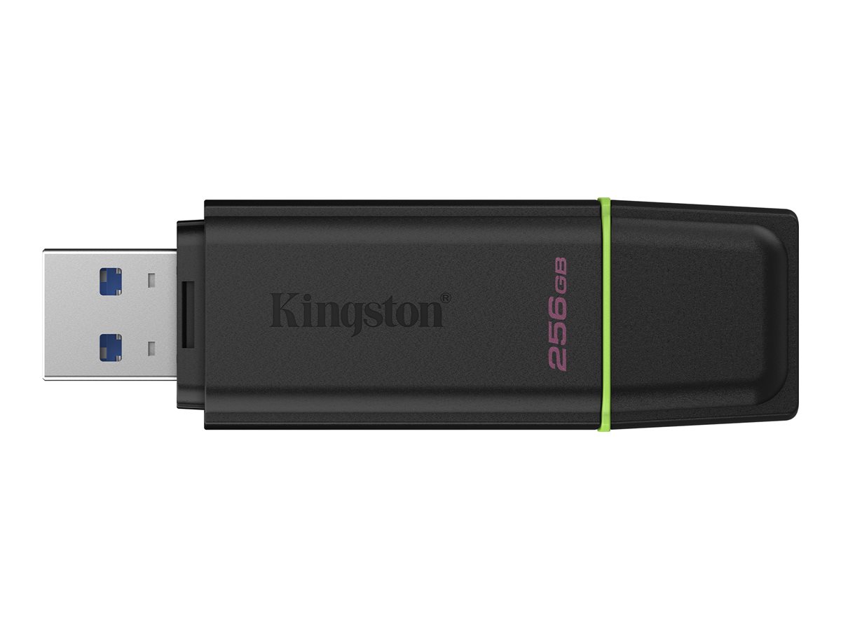 KINGSTON 256GB Portable USB 3.2 Bk/Green - Image 4