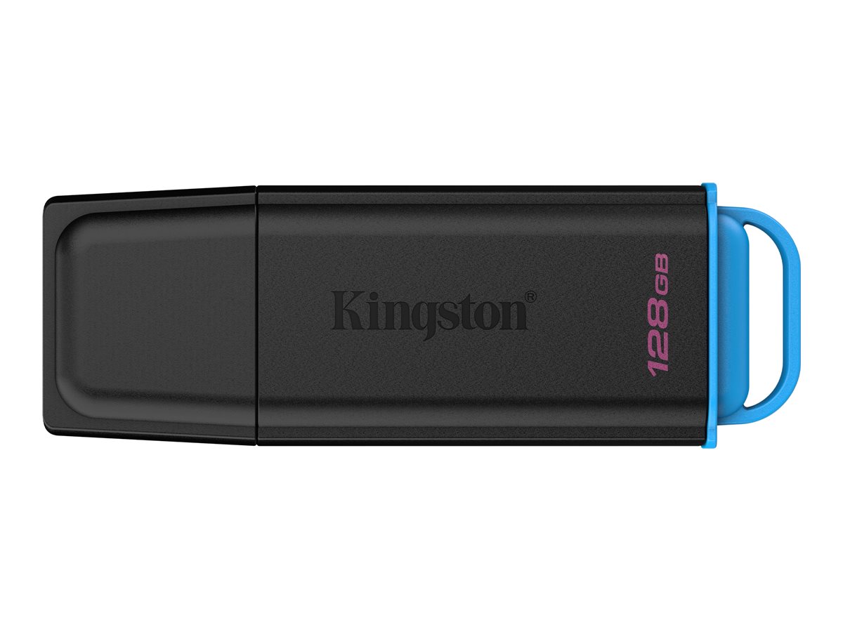 KINGSTON 128GB Portable USB 3.2 Bk/Blue - Image 2