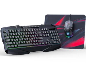 Onikuma TZ3006 3 az 1-ben Gamer csomag - Fekete