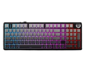 AULA F99 PRO Vezeték Nélküli Mechanikus Gamer Billentyűzet - Fekete