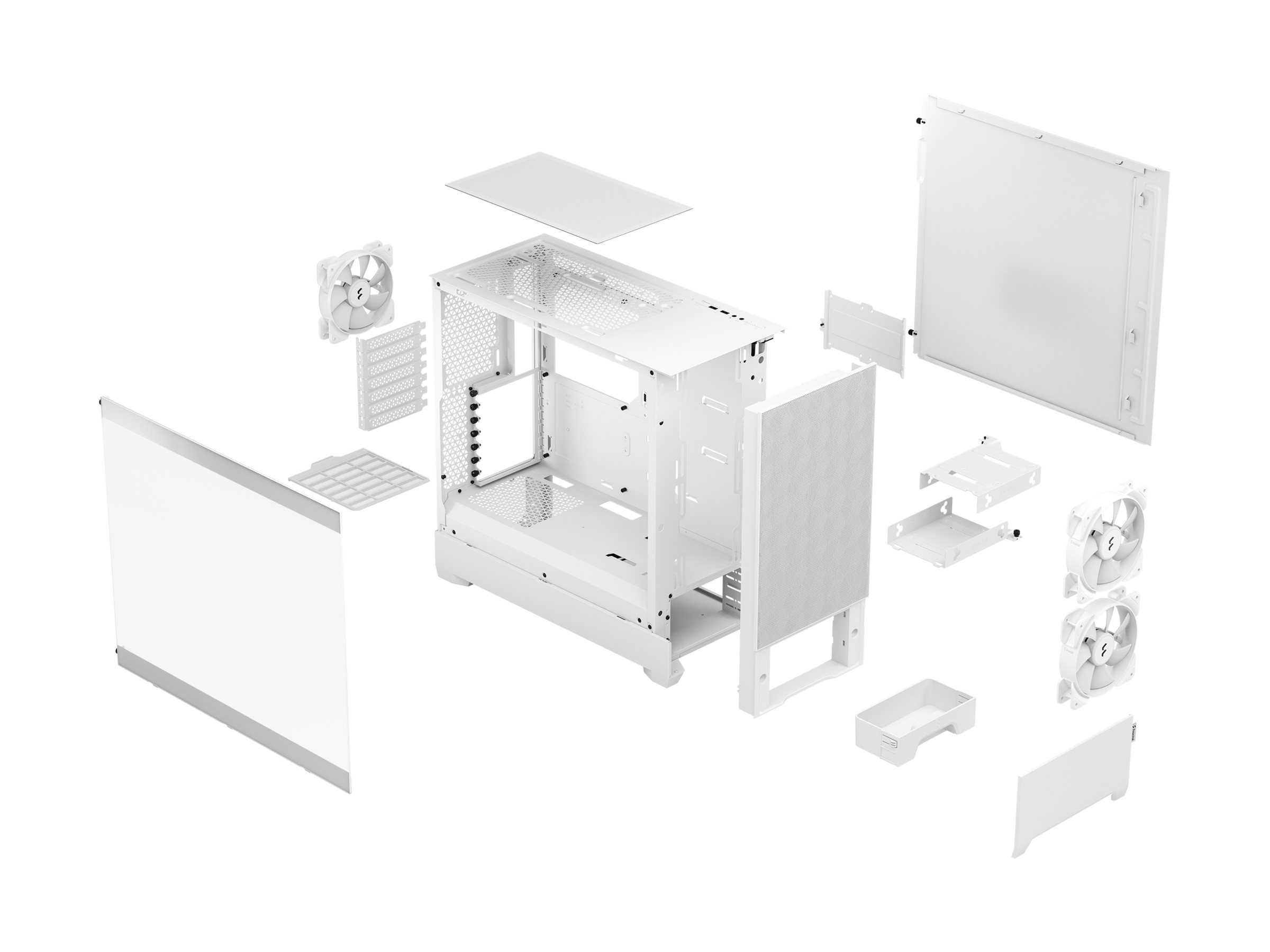 FRACTAL DESIGN Pop Air RGB White TG - Image 12