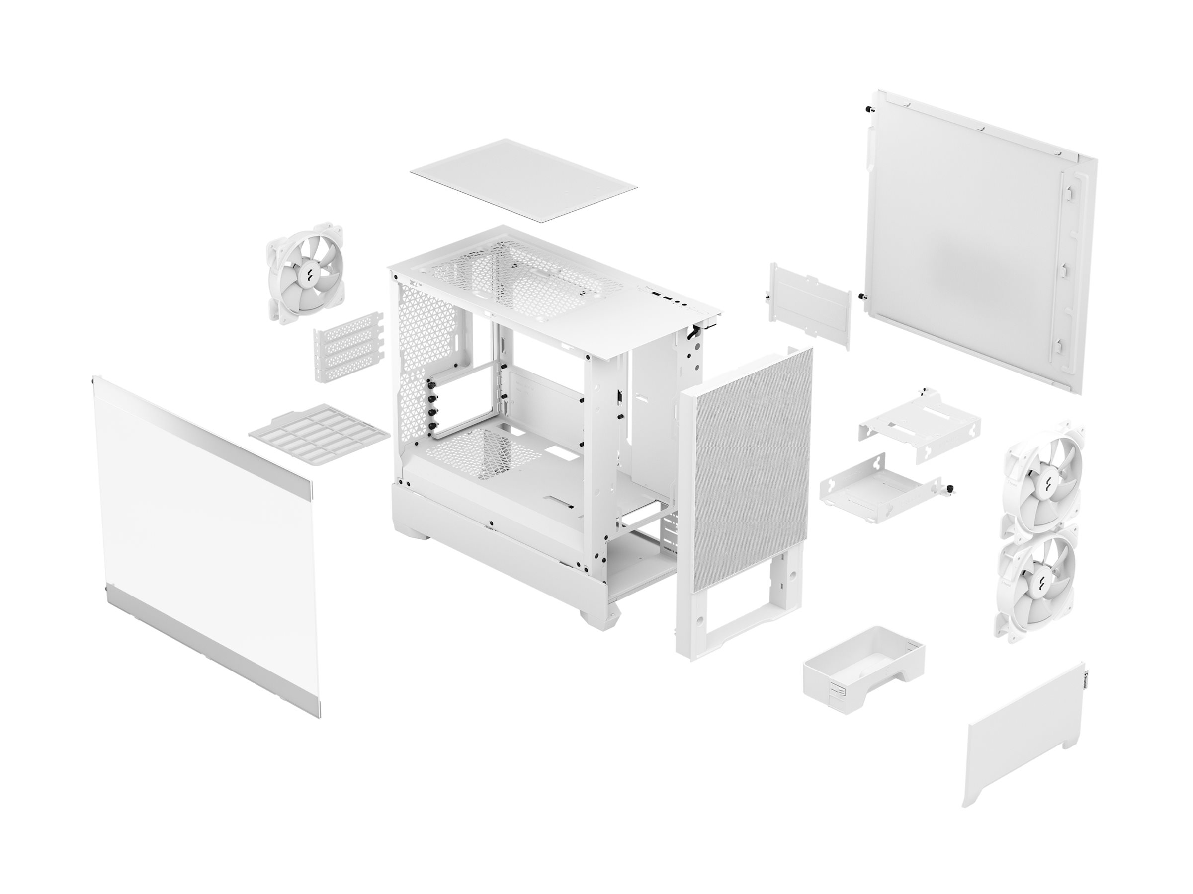 FRACTAL DESIGN Pop Mini Air RGB White TG - Image 3