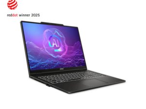 MSI Business NB VenturePro 16 A2RWFG-068, 16" 2K OLED, Core 7 240H, 16GB (1x16), 512GB M.2, RTX 5060 8GB, NOOS, Fekete